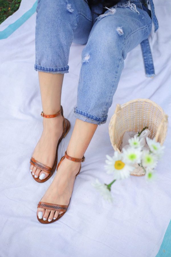 Leather Toe Sandals