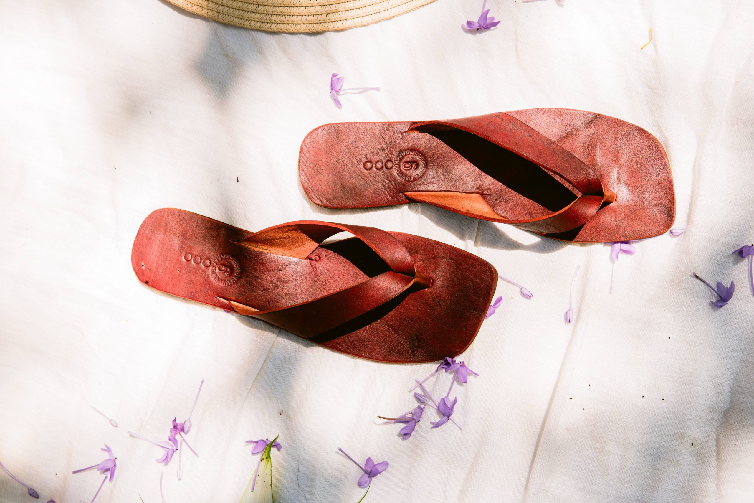 Leather Basic Straps Flat